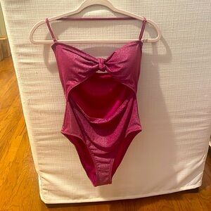 BCBGeneration one piece Pink Berry Swimsuit! Size: M
